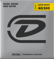 Dunlop Super Bright Nickel Wound Basgitaarsnaren Long Scale 40-100
