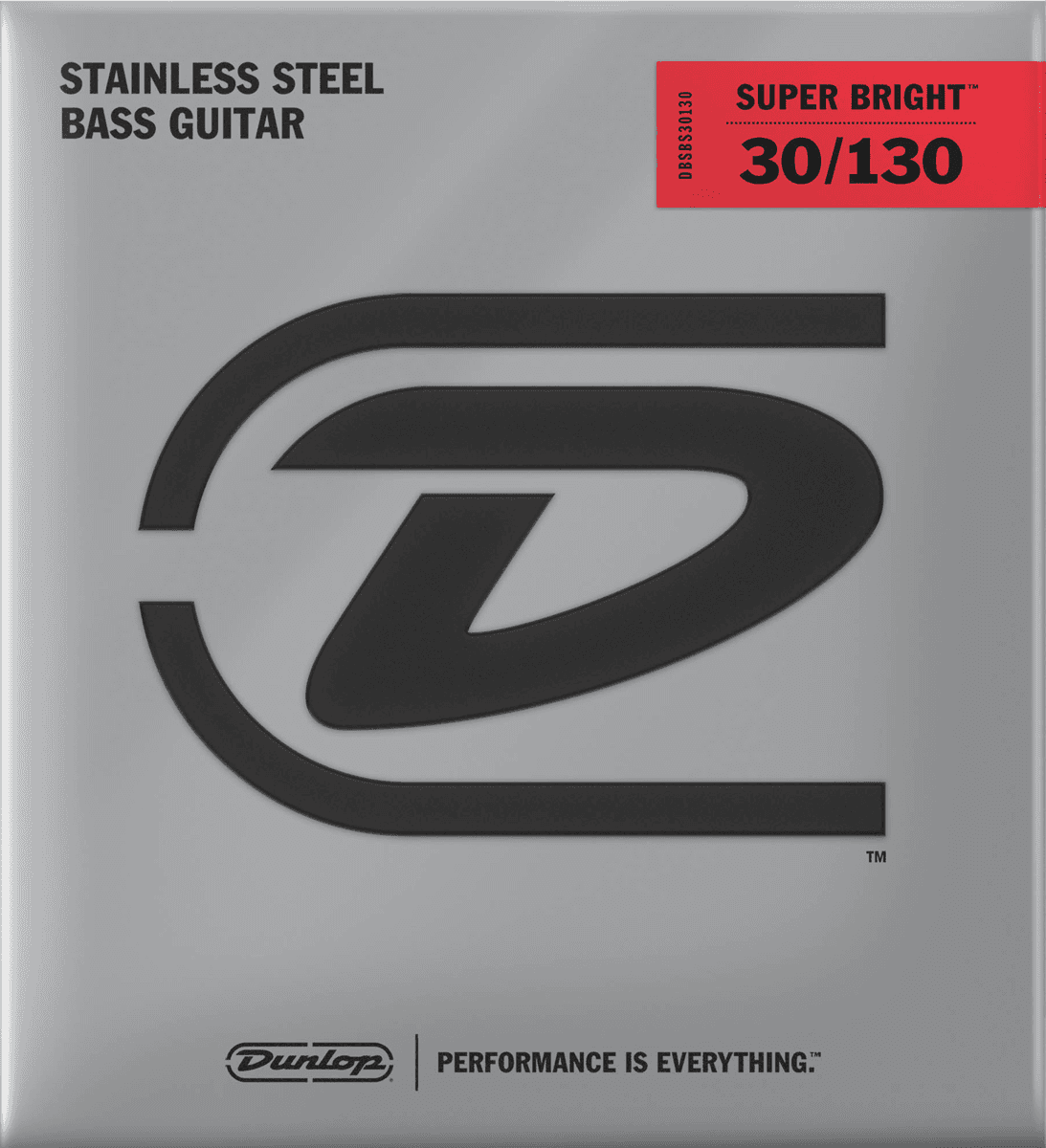 Dunlop Super Bright Stainless Steel Basgitaarsnaren Long Scale 30-130