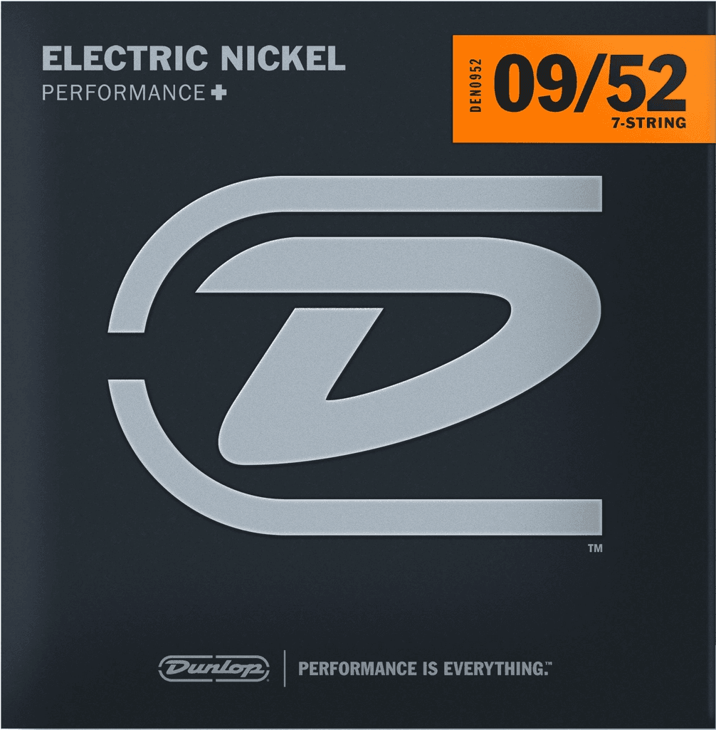 Dunlop Nickel Wound Elektrische Gitaarsnaren 7-Snarig 09-52