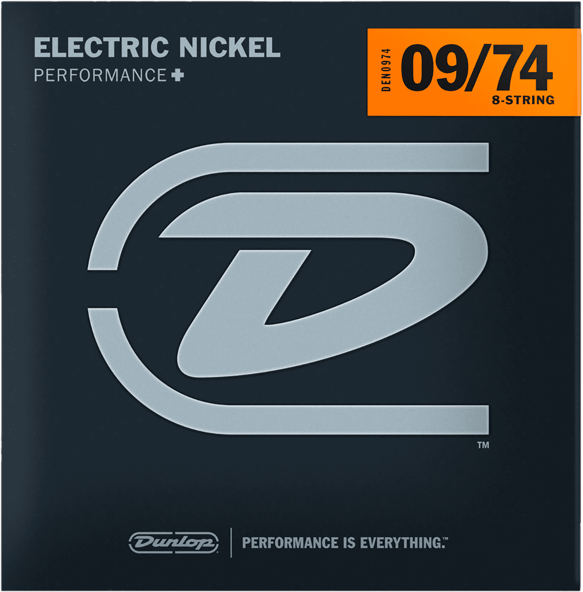 Dunlop Nickel Wound Elektrische Gitaarsnaren 8-Snarig 09-74