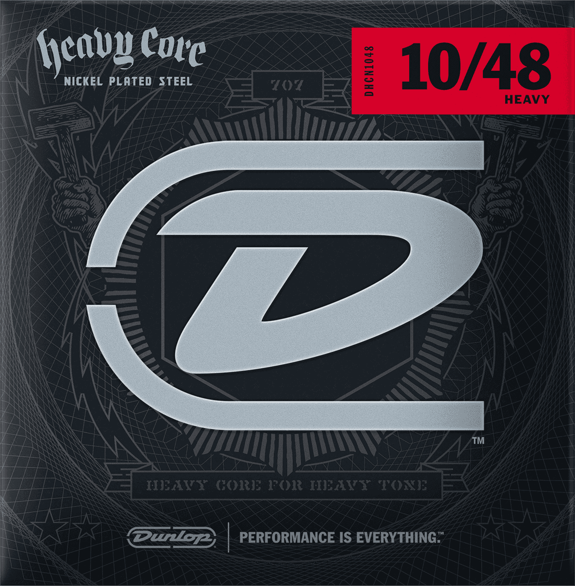 Dunlop Heavy Core Elektrische Gitaarsnaren Heavy 10-48