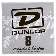 Dunlop Plain Steel Losse Elektrische Gitaarsnaar .008