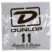 Dunlop Plain Steel Losse Elektrische Gitaarsnaar .011