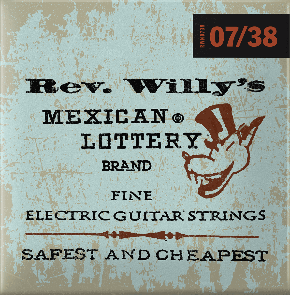 Dunlop Rev. Willy's Lottery Signature Elektrische Gitaarsnaren Super Fine 07-38