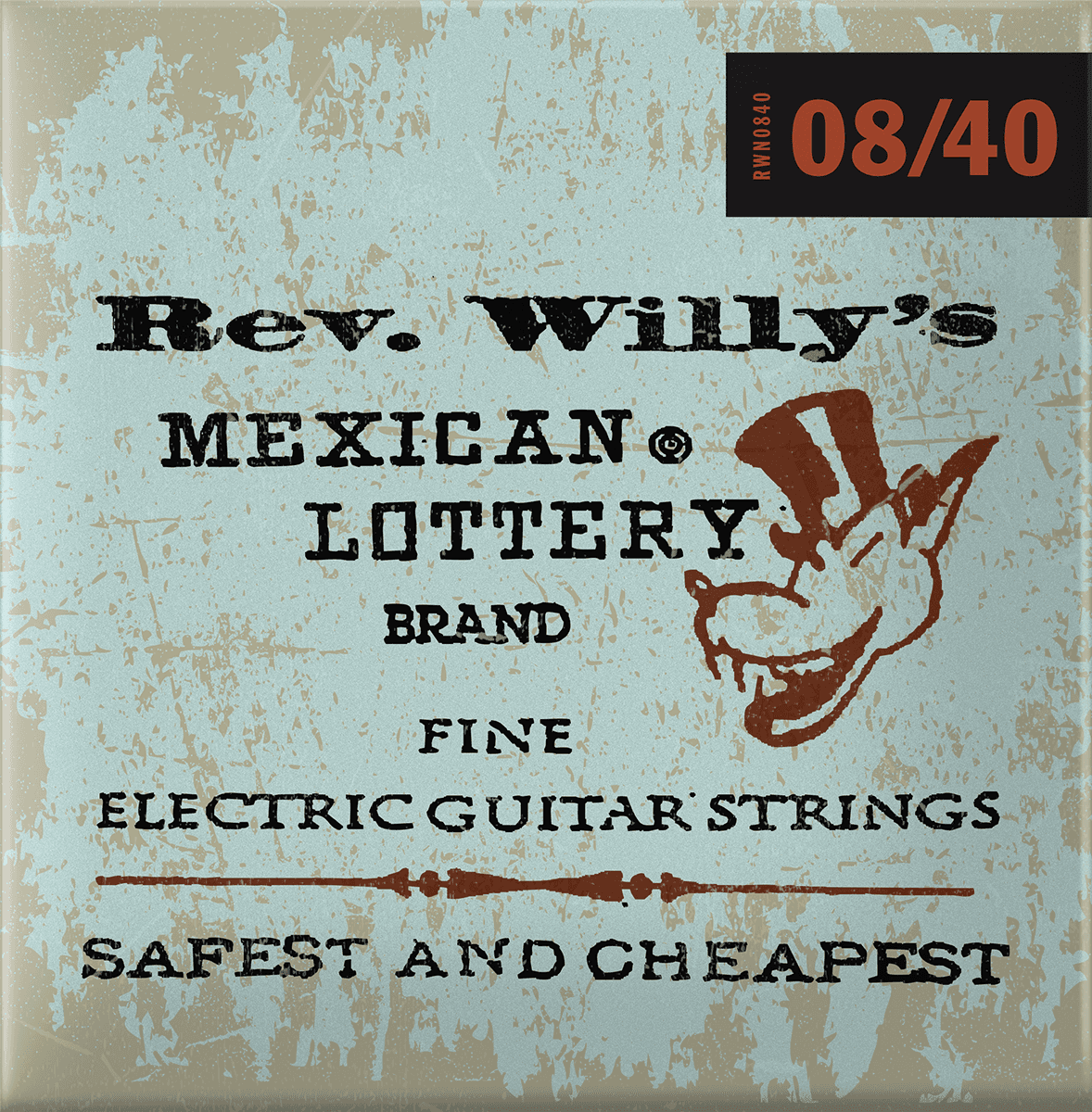 Dunlop Rev. Willy's Lottery Signature Elektrische Gitaarsnaren Fine 08-40