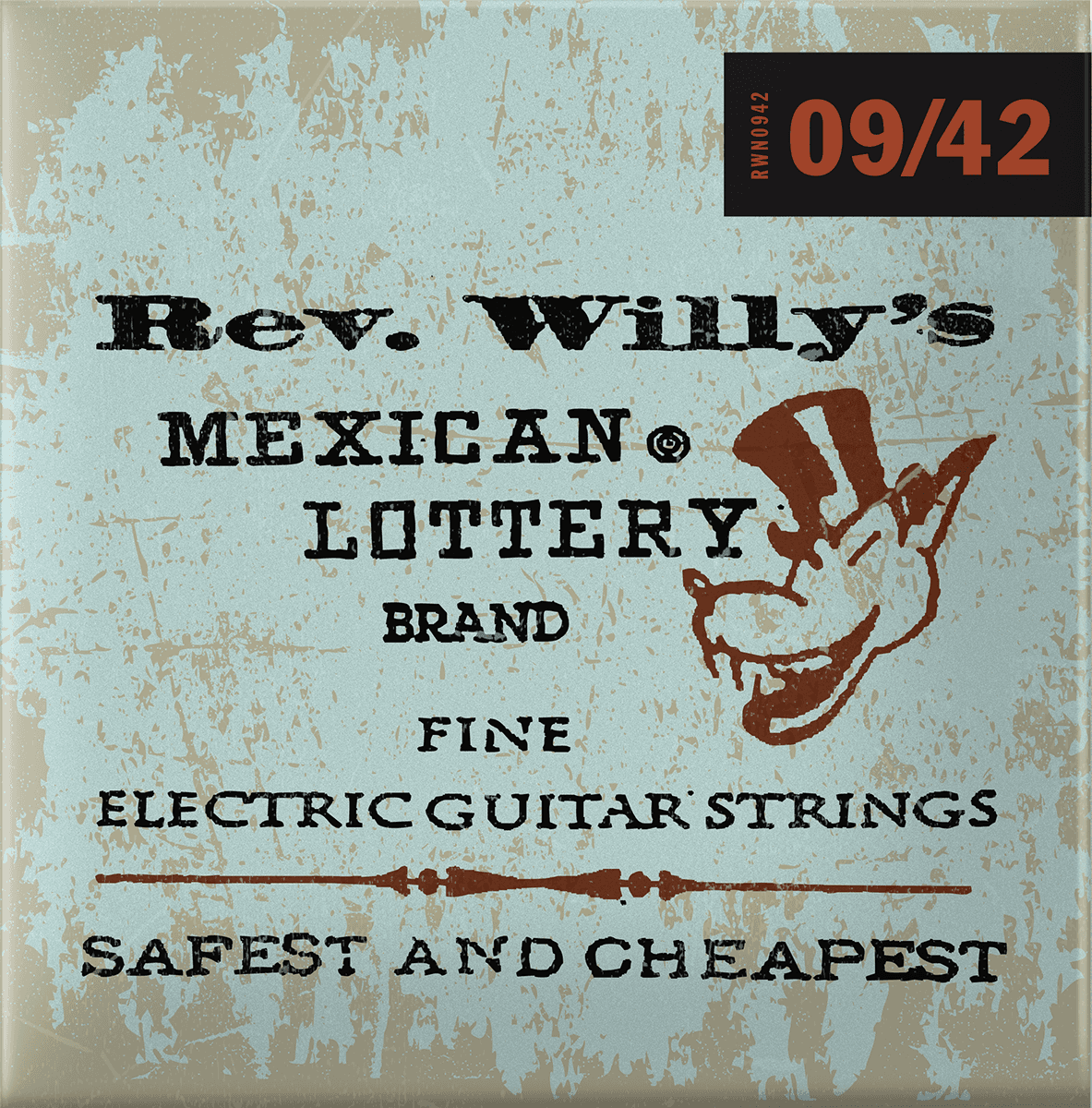 Dunlop Rev. Willy's Lottery Signature Elektrische Gitaarsnaren Medium Light 09-42