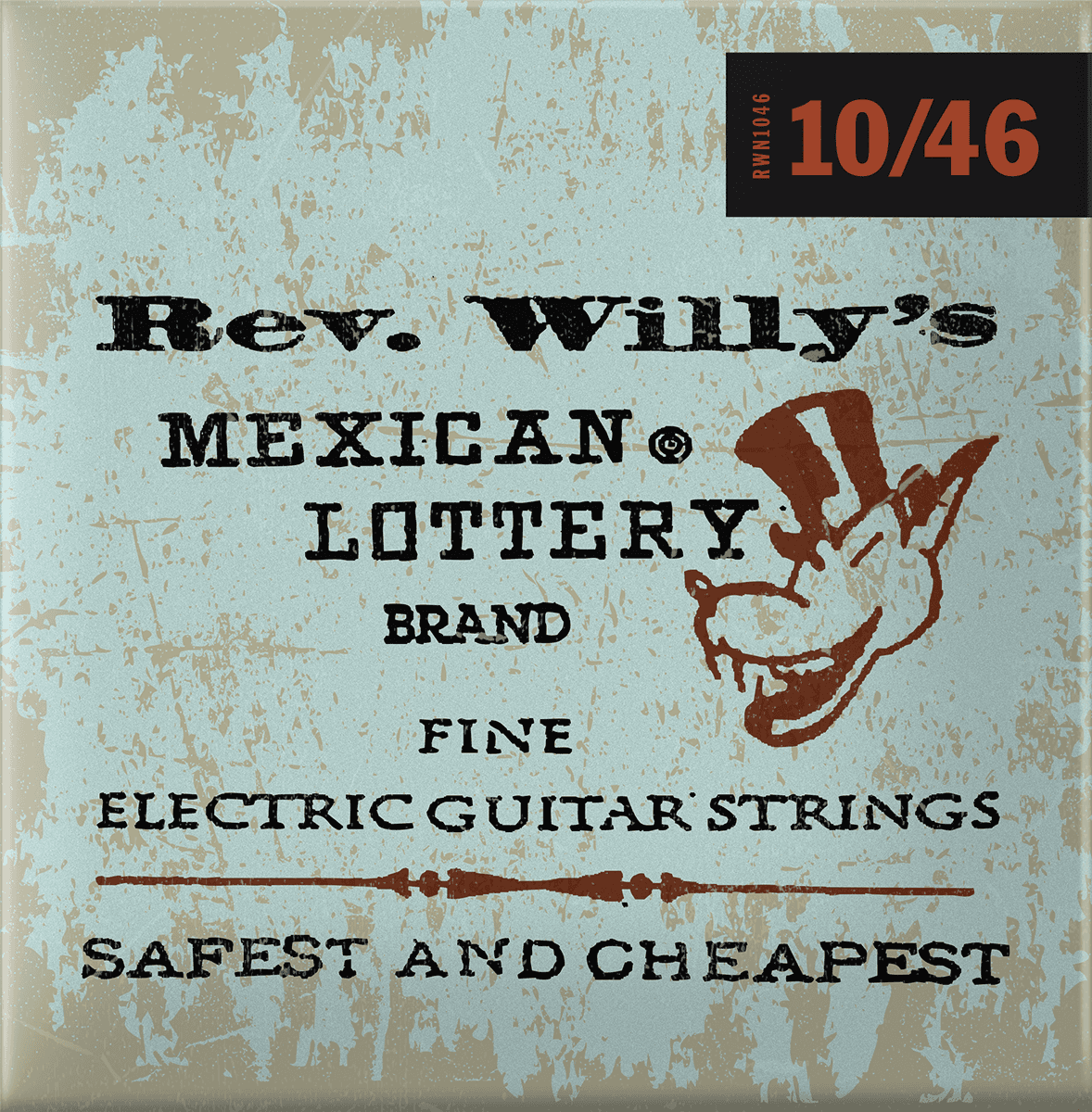 Dunlop Rev. Willy's Lottery Signature Elektrische Gitaarsnaren Medium 10-46