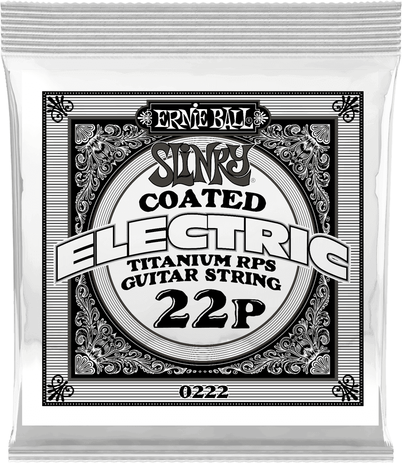 Ernie Ball Slinky RPS Coated Elektrische Gitaarsnaar Plain Steel Verstevigd 022 6-pack