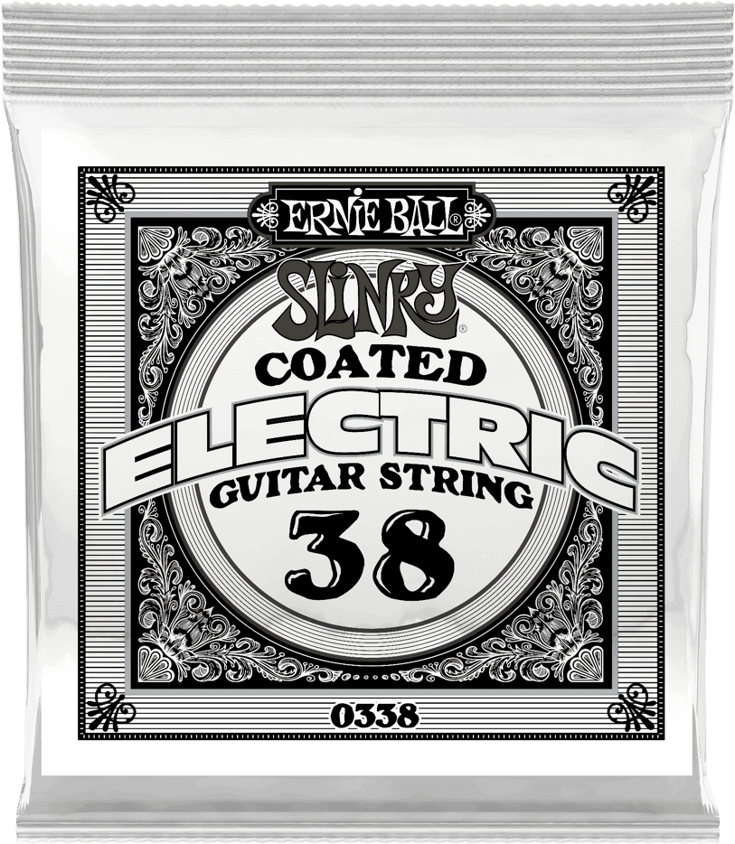 Ernie Ball Slinky RPS Coated Elektrische Gitaarsnaar Nickel Wound 038 6-pack