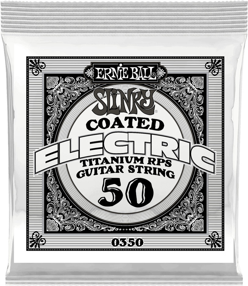 Ernie Ball Slinky RPS Coated Elektrische Gitaarsnaar Nickel Wound 050 6-pack