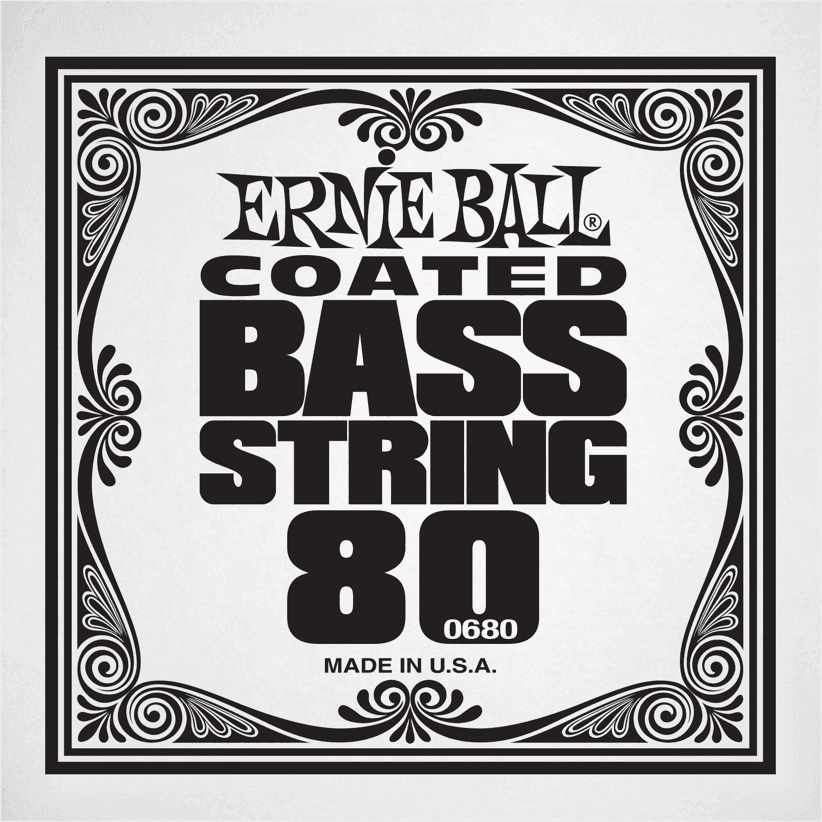 Ernie Ball Slinky Coated Bass Basgitaarsnaar Nickel Wound 080