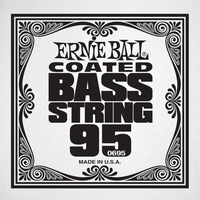 Ernie Ball Slinky Coated Bass Basgitaarsnaar Nickel Wound 095