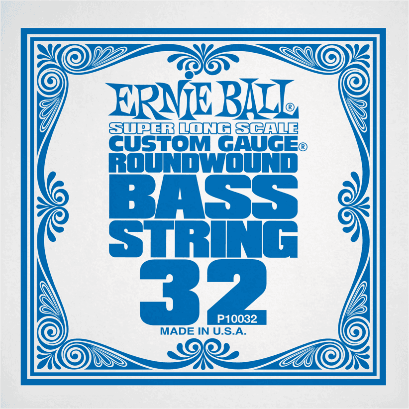 Ernie Ball Slinky Nickel Wound Bass Basgitaarsnaar Super Long Scale 032