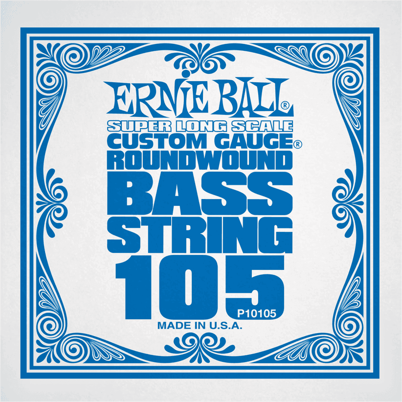 Ernie Ball Slinky Nickel Wound Bass Basgitaarsnaar Super Long Scale 105