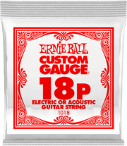 Ernie Ball Slinky Nickel Wound Elektrische Gitaarsnaar Plain Steel 018 6-pack