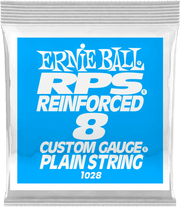Ernie Ball Slinky RPS Nickel Wound Elektrische Gitaarsnaar Plain Steel Verstevigd 008 6-pack