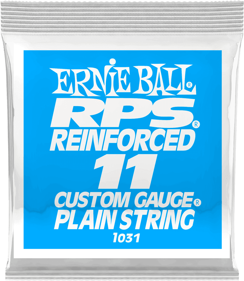Ernie Ball Slinky RPS Nickel Wound Elektrische Gitaarsnaar Plain Steel Verstevigd 011 6-pack