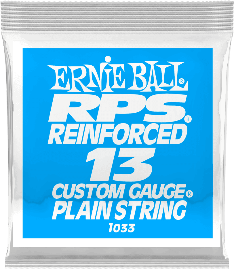 Ernie Ball Slinky RPS Nickel Wound Elektrische Gitaarsnaar Plain Steel Verstevigd 013 6-pack