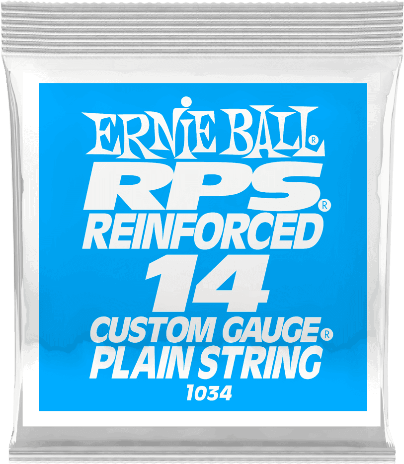 Ernie Ball Slinky RPS Nickel Wound Elektrische Gitaarsnaar Plain Steel Verstevigd 014 6-pack