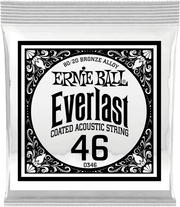Ernie Ball Everlast Coated 80/20 Akoestische Gitaarsnaar Roundwound 046 6-pack