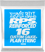Ernie Ball Slinky RPS Nickel Wound Elektrische Gitaarsnaar Plain Steel Verstevigd 016 6-pack