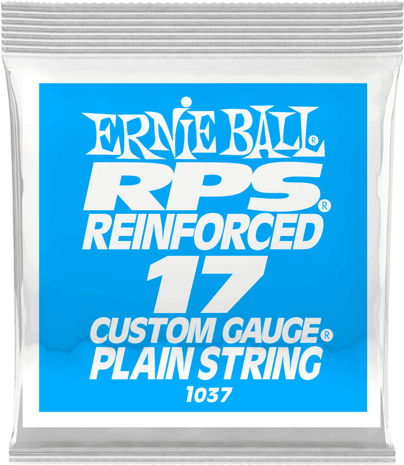 Ernie Ball Slinky RPS Nickel Wound Elektrische Gitaarsnaar Plain Steel Verstevigd 017 6-pack