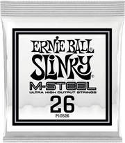 Ernie Ball Slinky M-Steel Elektrische Gitaarsnaar Roundwound 026 6-pack