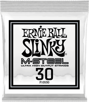 Ernie Ball Slinky M-Steel Elektrische Gitaarsnaar Roundwound 030 6-pack