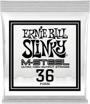 Ernie Ball Slinky M-Steel Elektrische Gitaarsnaar Roundwound 036 6-pack