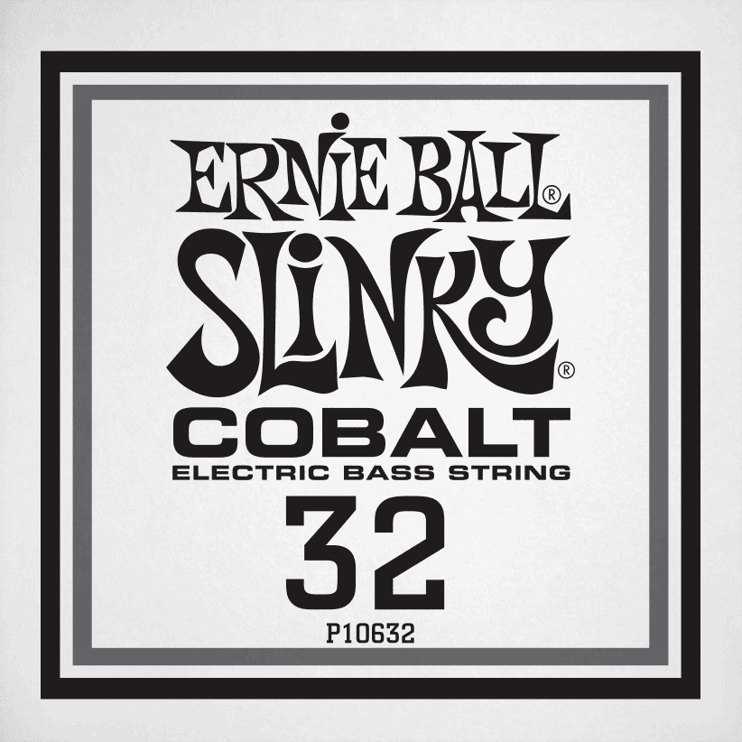 Ernie Ball Slinky Cobalt Bass Basgitaarsnaar Wound Cobalt 032