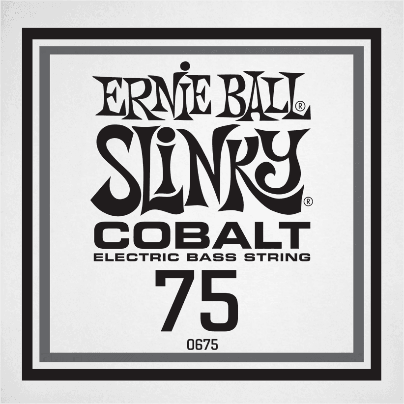 Ernie Ball Slinky Cobalt Bass Basgitaarsnaar Wound Cobalt 075