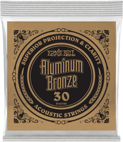 Ernie Ball Aluminium Bronze Akoestische Gitaarsnaar Roundwound 030 6-pack