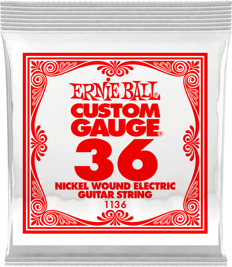 Ernie Ball Slinky Nickel Wound Elektrische Gitaarsnaar Nickel Wound 036 6-pack