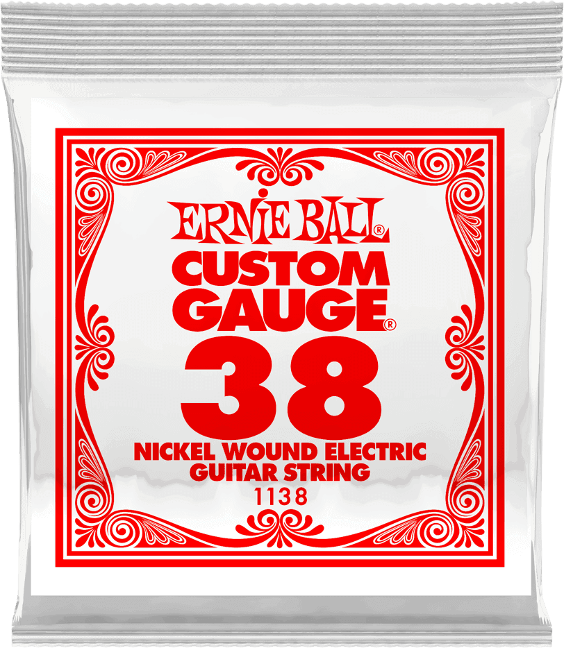 Ernie Ball Slinky Nickel Wound Elektrische Gitaarsnaar Nickel Wound 038 6-pack