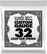Ernie Ball Stainless Steel Folksnaar Loop-end Wound 032 6-pack