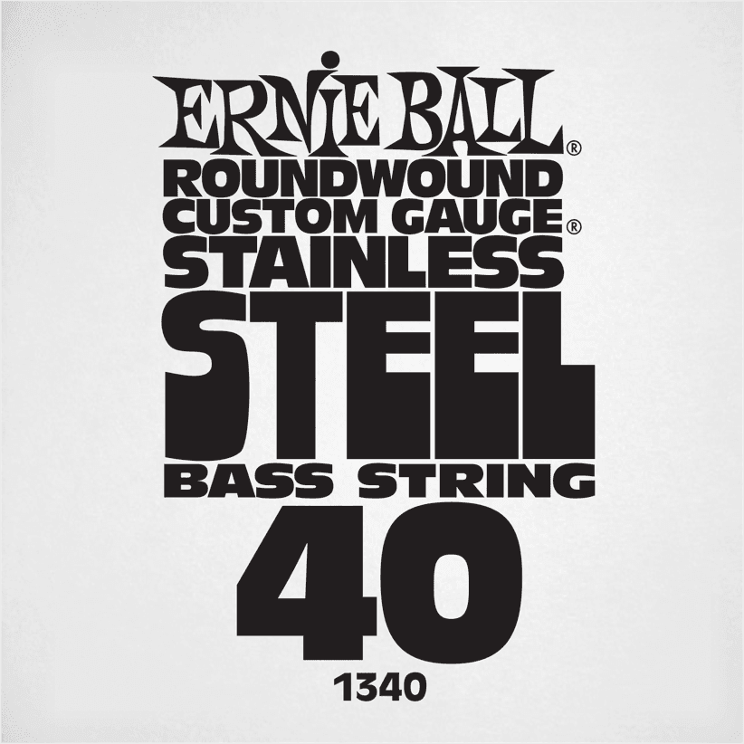 Ernie Ball Slinky Stainless Steel Bass Basgitaarsnaar Wound 040