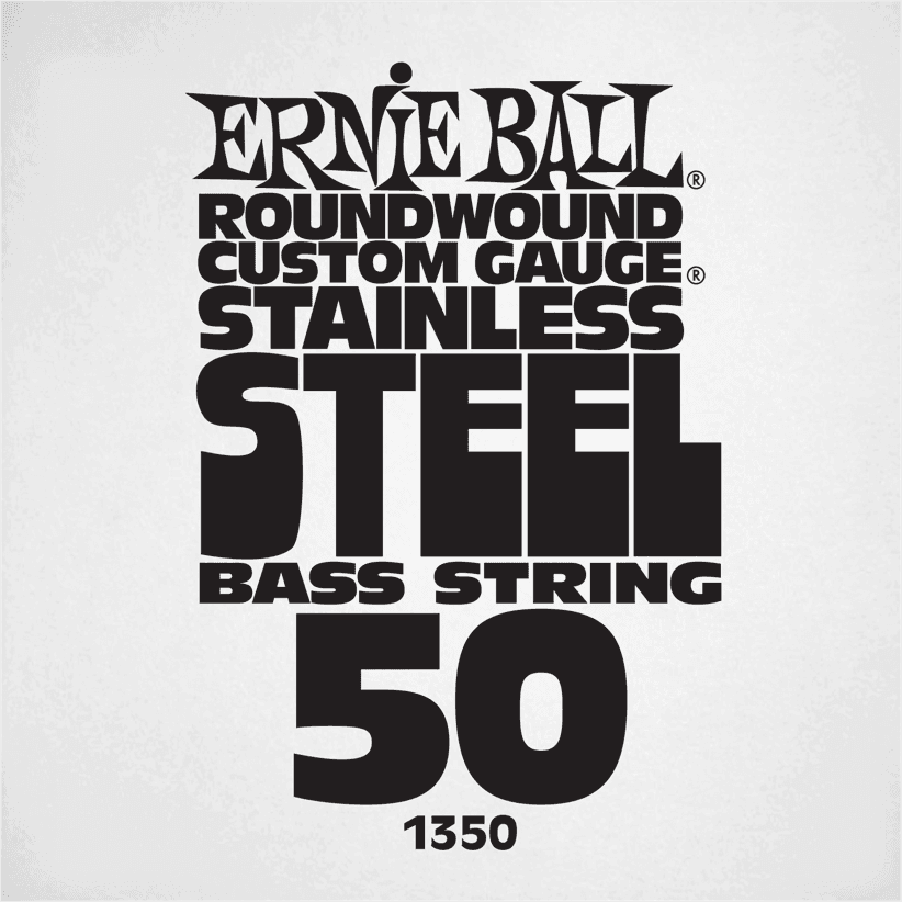 Ernie Ball Slinky Stainless Steel Bass Basgitaarsnaar Wound 050