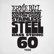 Ernie Ball Slinky Stainless Steel Bass Basgitaarsnaar Wound 060