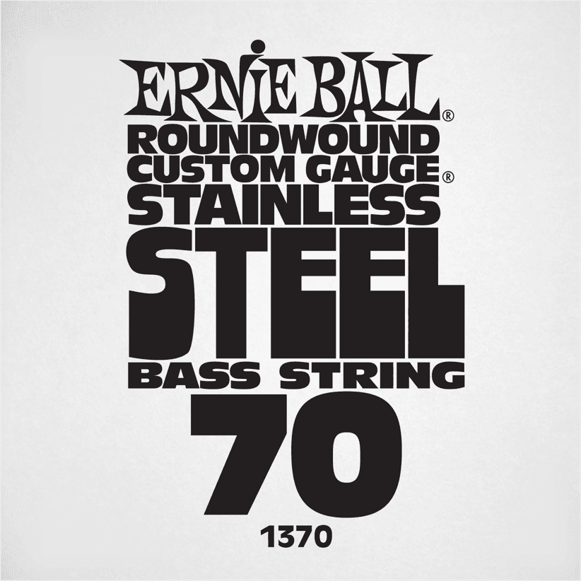 Ernie Ball Slinky Stainless Steel Bass Basgitaarsnaar Wound 070