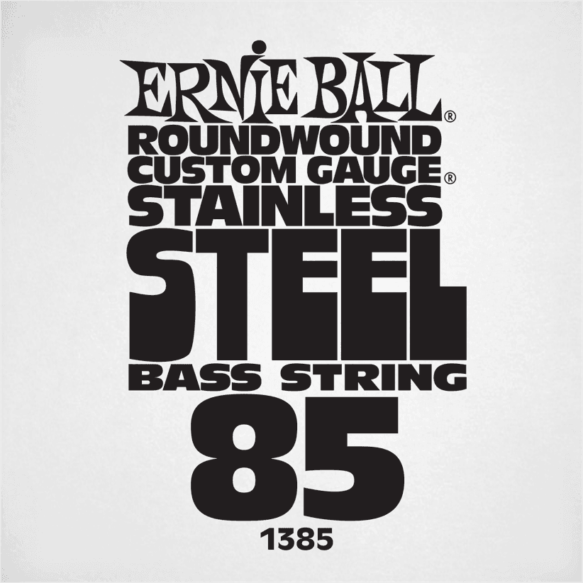 Ernie Ball Slinky Stainless Steel Bass Basgitaarsnaar Wound 085