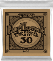 Ernie Ball Earthwood 80/20 Bronze Akoestische Gitaarsnaar Wound Bronze 030 6-pack