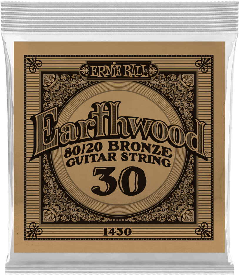 Ernie Ball Earthwood 80/20 Bronze Akoestische Gitaarsnaar Wound Bronze 030 6-pack