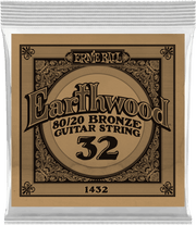 Ernie Ball Earthwood 80/20 Bronze Akoestische Gitaarsnaar Wound Bronze 032 6-pack