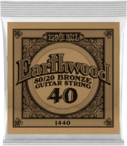 Ernie Ball Earthwood 80/20 Bronze Akoestische Gitaarsnaar Wound Bronze 040 6-pack
