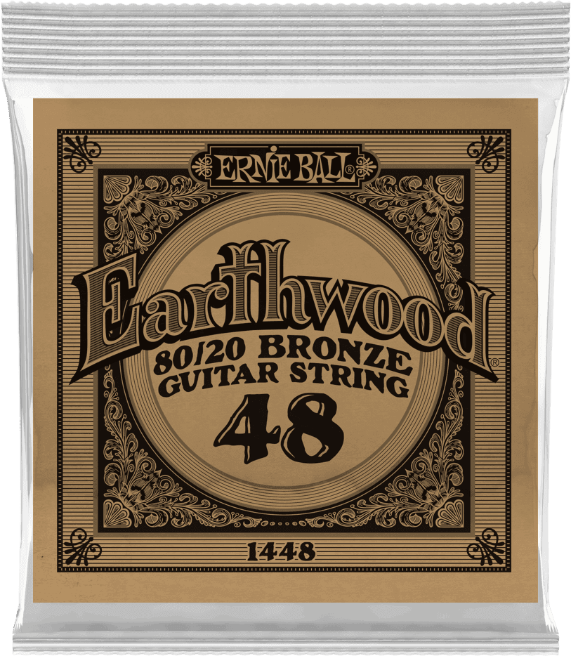 Ernie Ball Earthwood 80/20 Bronze Akoestische Gitaarsnaar Wound Bronze 048 6-pack