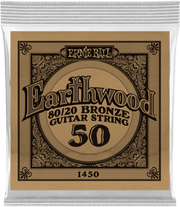 Ernie Ball Earthwood 80/20 Bronze Akoestische Gitaarsnaar Wound Bronze 050 6-pack