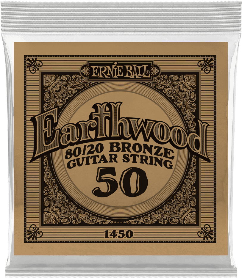 Ernie Ball Earthwood 80/20 Bronze Akoestische Gitaarsnaar Wound Bronze 050 6-pack