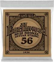 Ernie Ball Earthwood 80/20 Bronze Akoestische Gitaarsnaar Wound Bronze 056 6-pack