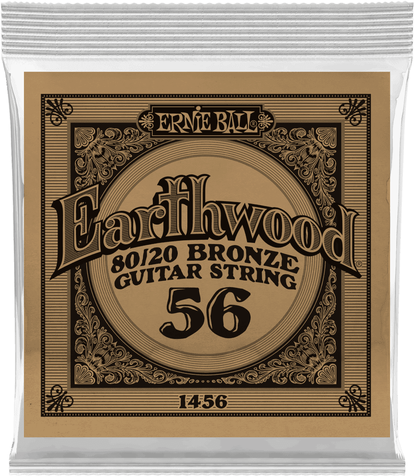 Ernie Ball Earthwood 80/20 Bronze Akoestische Gitaarsnaar Wound Bronze 056 6-pack