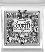Ernie Ball Ernesto Palla Nylon Klassieke Gitaarsnaar 4E Gold Plated Steel Ball-end 6-pack